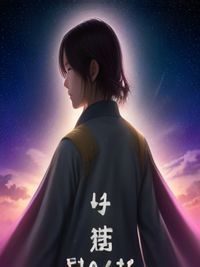《苍穹裂变》玄幻小说封面图，深邃星空背景下一名少年手持古剑俯瞰大陆，配色深蓝与金色，小说网站热门玄幻类封面设计风格
